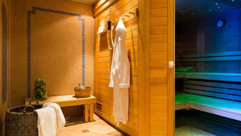 Sauna im Hotel Seitner Hof in Pullach im Isartal